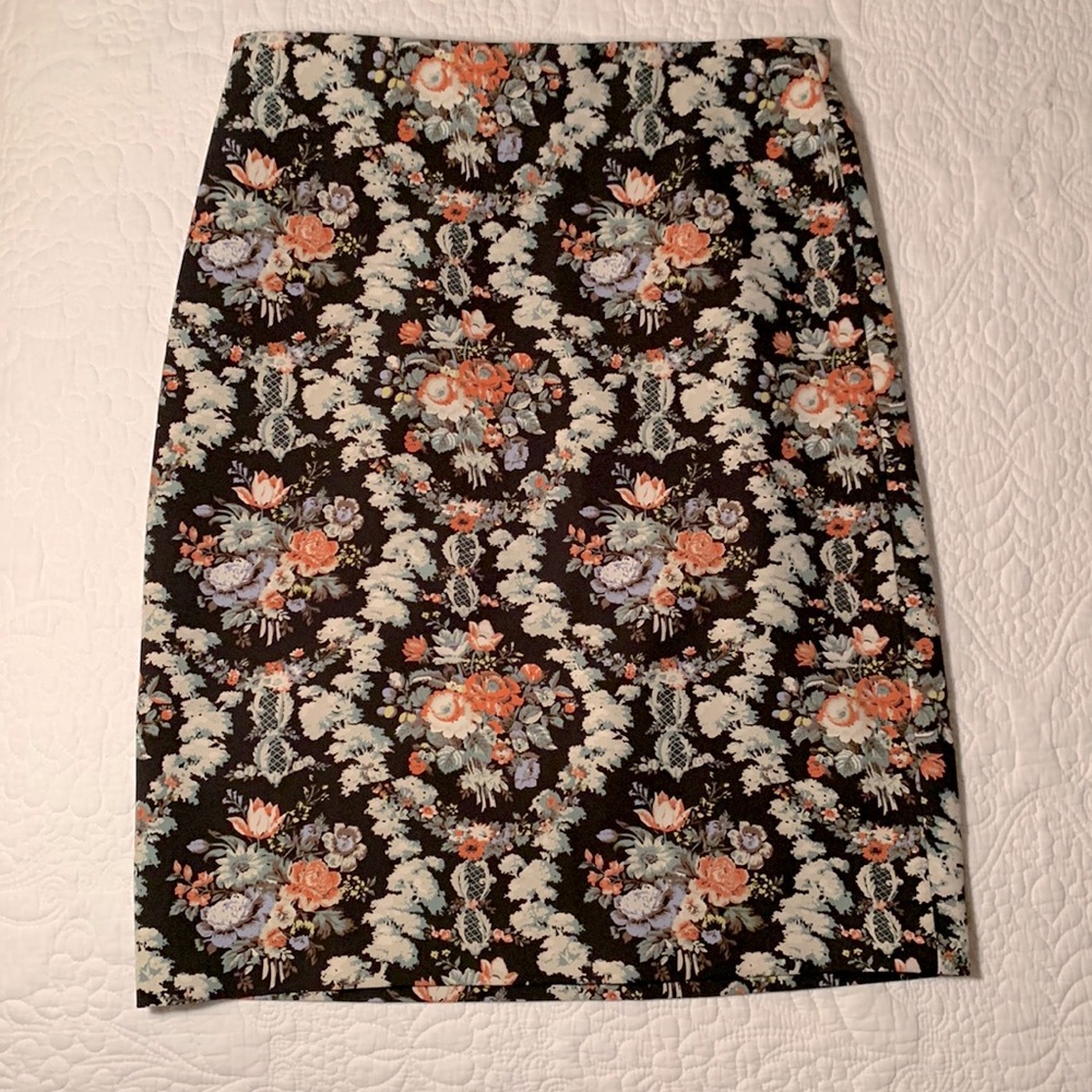 Philosophy Floral Pencil Skirt